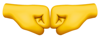 fist bump emoji