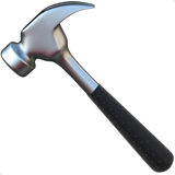 carpenter hammer emoji