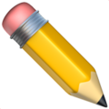 no. 2 pencil emoji